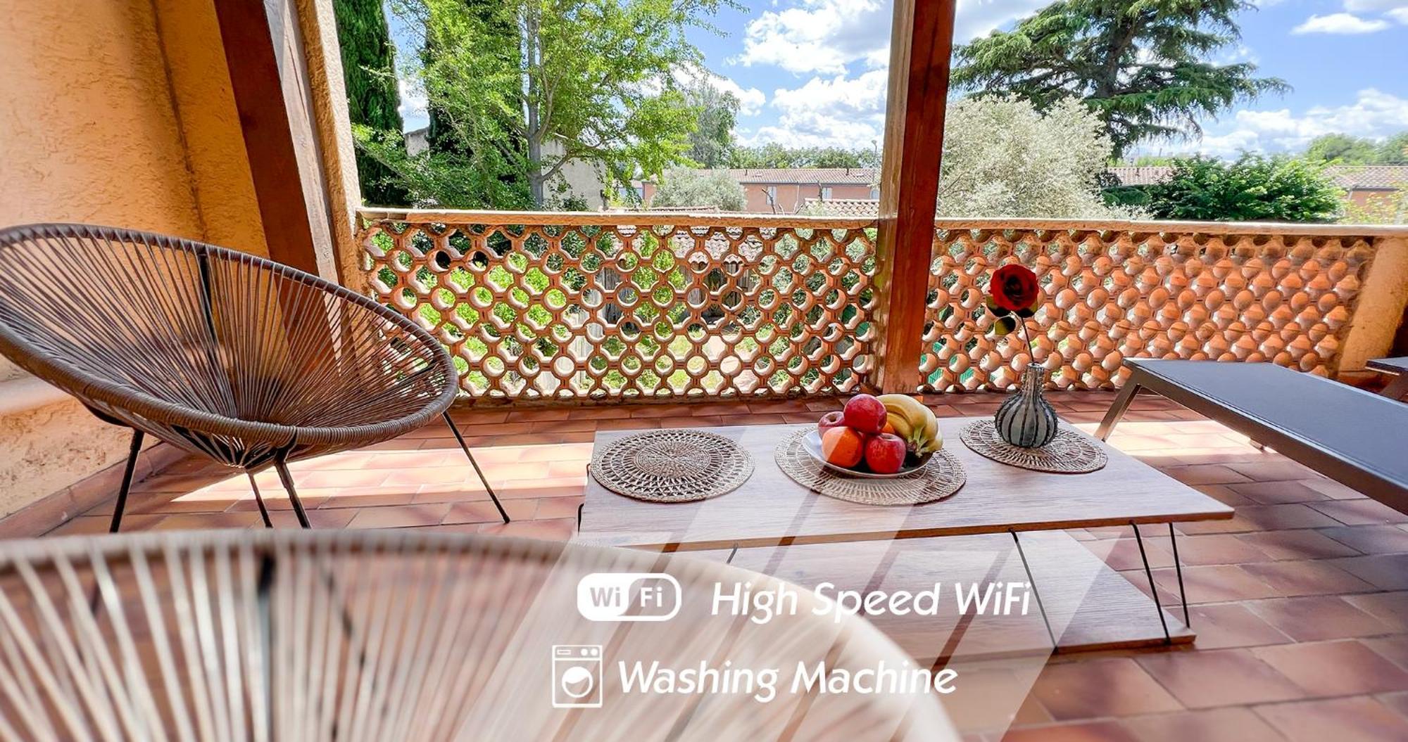 Ferienhaus Free Car Parking - Garden - Close To Ramparts Avignon